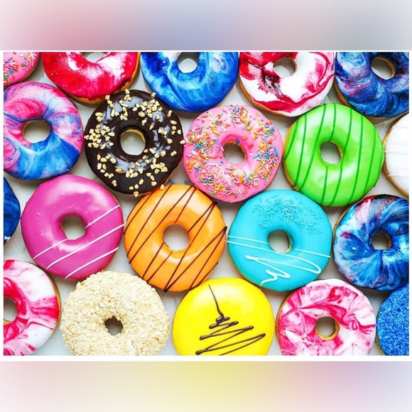 1 piece missing - 500 Piece Jigsaw Puzzle - “Donuts” for Ages 12+ - Family Fun - Picture 4 of 6